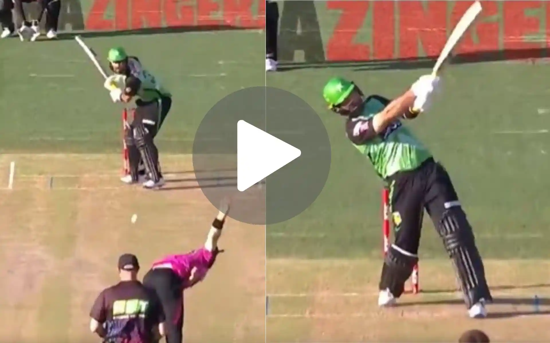 [Watch] Glenn Maxwell Muscles Sydney Sixers Bowler Out Of The Ground In BBL Cracker